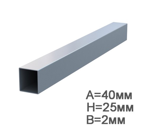 Профильная труба 40х25х2мм