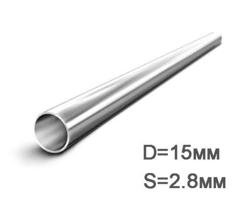 Купить Труба стальная ВГП 15х2,8 мм